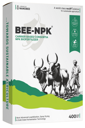 BEE-NPK Carrier Based Consortia NPK Biofertilizer pack